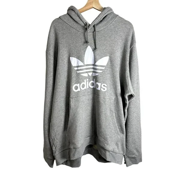 adidas Shirts Adidas Mens Trefoil Hoodie Size 2xl Graphic